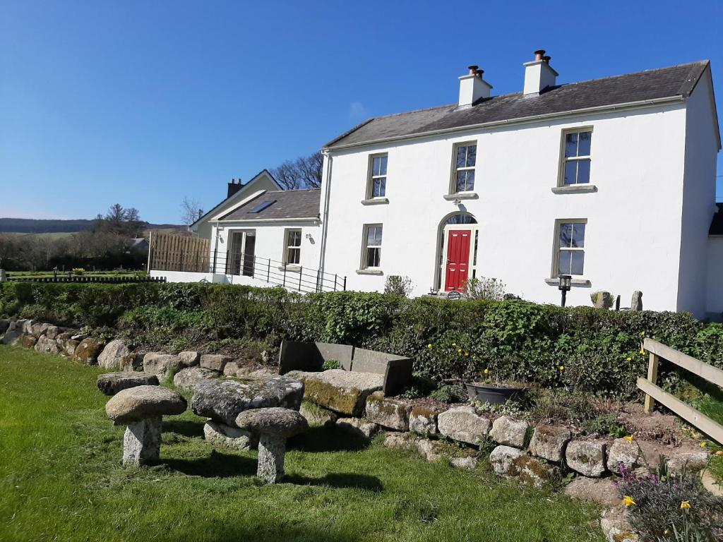 Zahrada ubytování Abhainn Ri Farmhouse