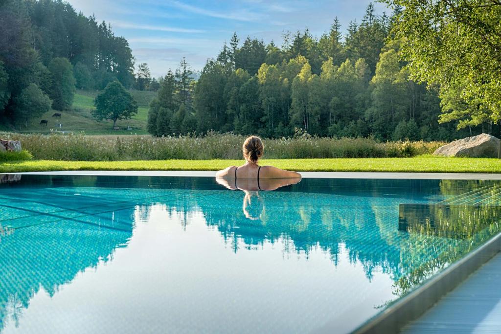 Bazén v ubytování Hotel Thomahof nebo v jeho okolí