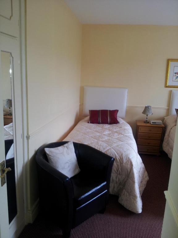 Postel nebo postele na pokoji v ubytování Tir Na Nog B&B