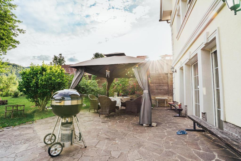 Zahrada ubytování Apartment Sneznik