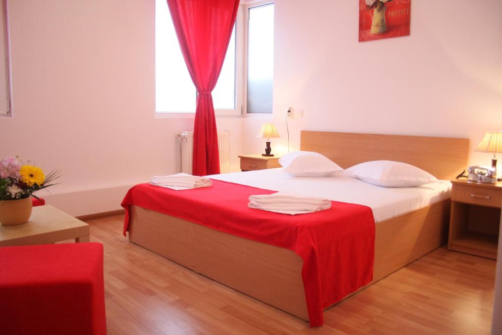 Postel nebo postele na pokoji v ubytování Hotel Sir Gara de Nord