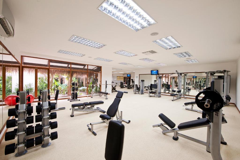 Fitness centrum a/nebo fitness zařízení v ubytování Kuramathi Maldives