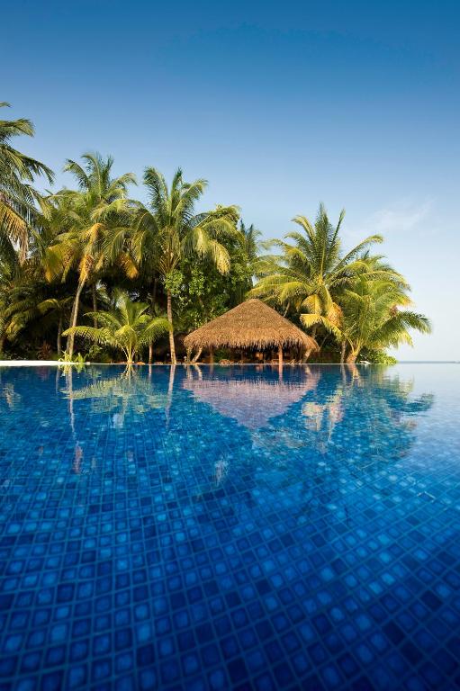Bazén v ubytování Kuramathi Maldives nebo v jeho okolí