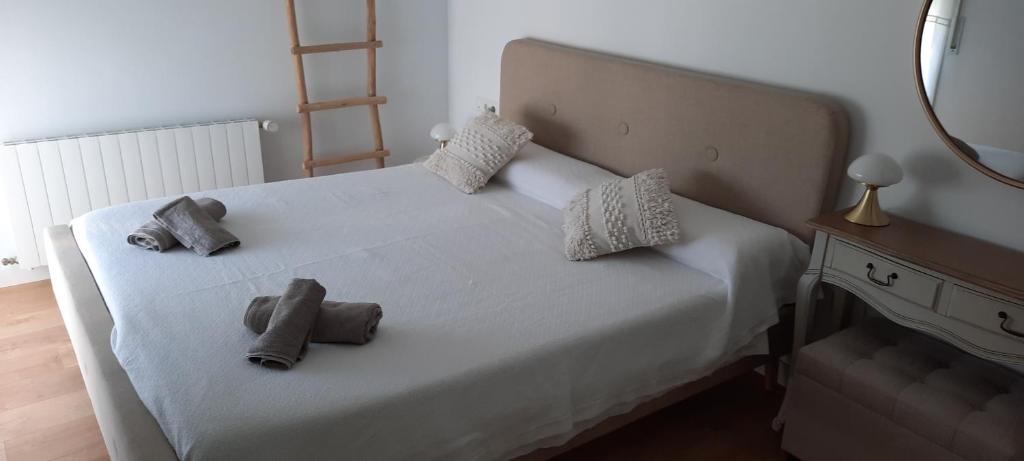 Posteľ alebo postele v izbe v ubytovaní Villa Maioli