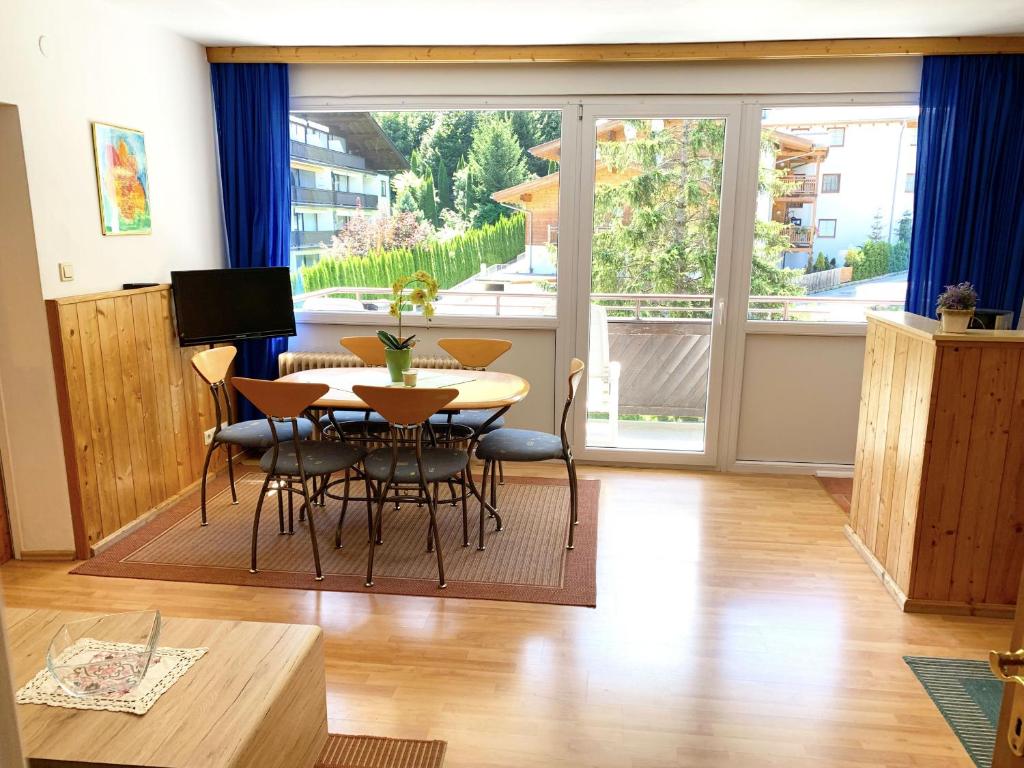 Televízia a/alebo spoločenská miestnosť v ubytovaní Apartment Alpine Dream Superior 1 Bedroom