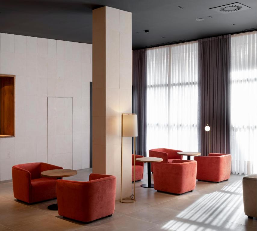 Posezení v ubytování Hotel Ciudad de Logroño