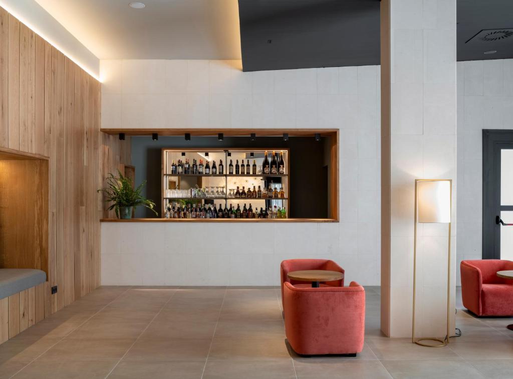 Posezení v ubytování Hotel Ciudad de Logroño