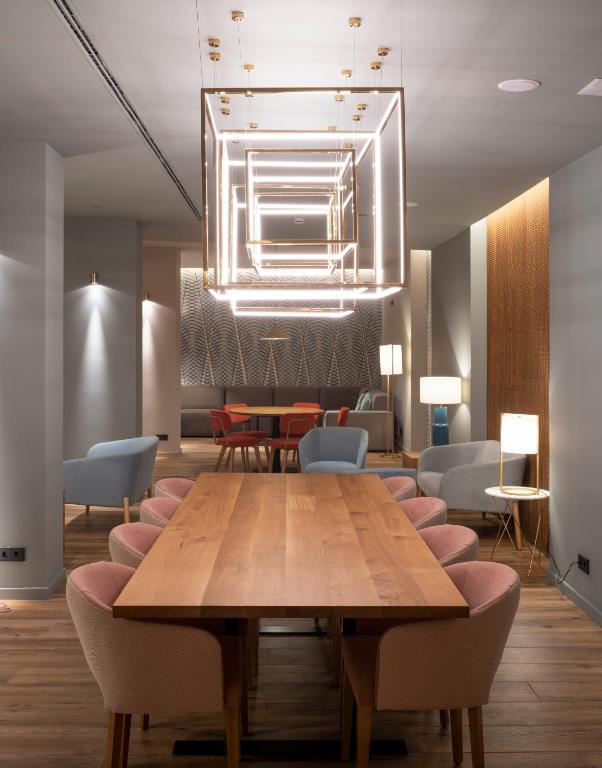 Posezení v ubytování Hotel Ciudad de Logroño