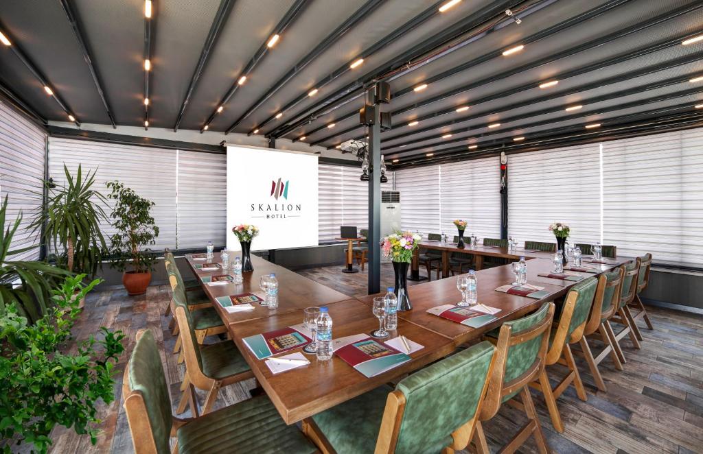 Posezení v ubytování Skalion Hotel