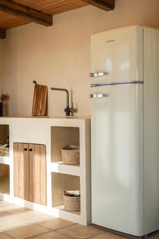 A kitchen or kitchenette at La Baracca
