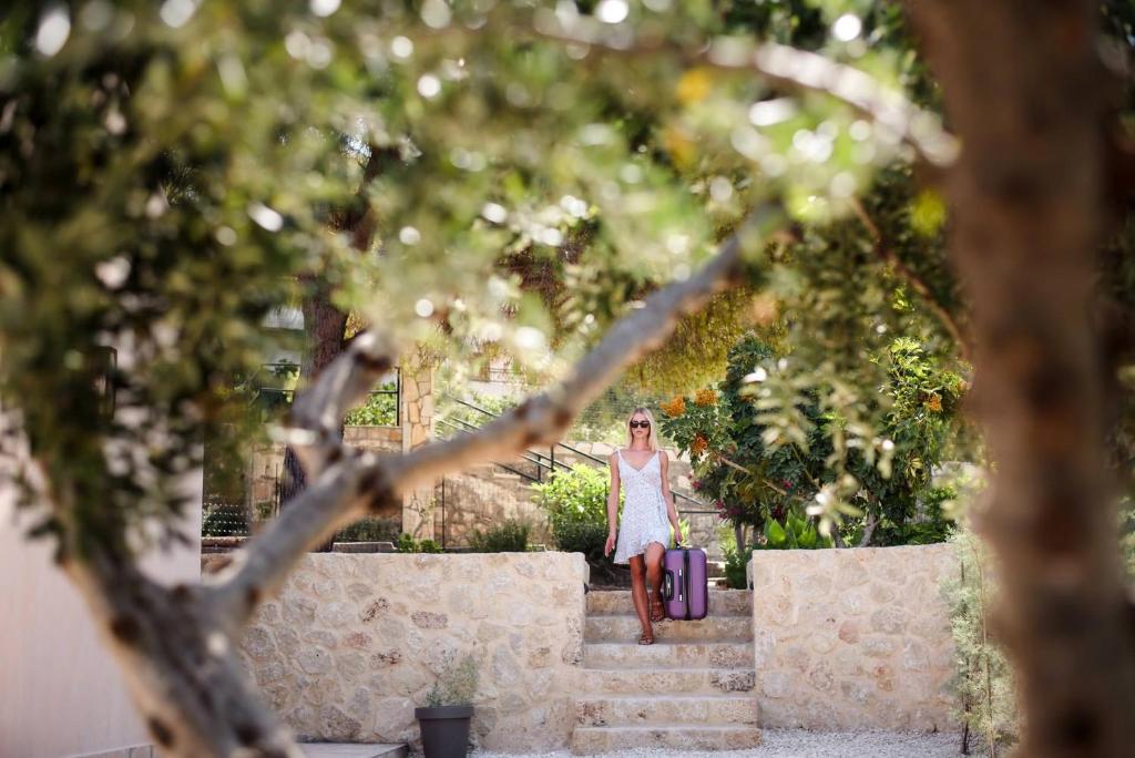 A garden outside La Baracca
