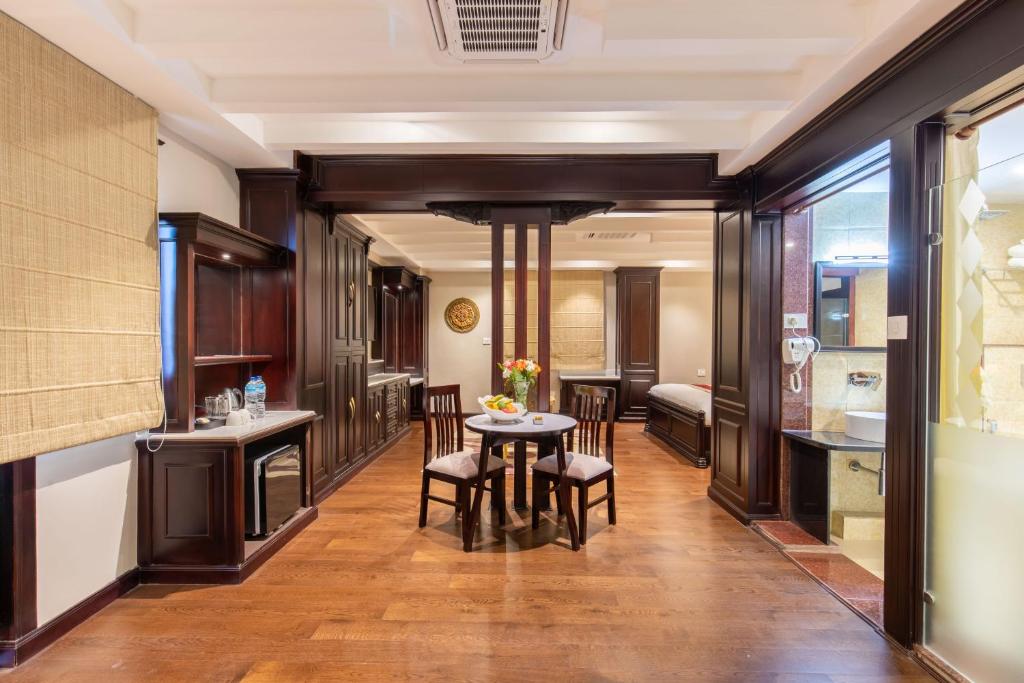 Kuchyň nebo kuchyňský kout v ubytování Hotel Pabera Heritage Boutique