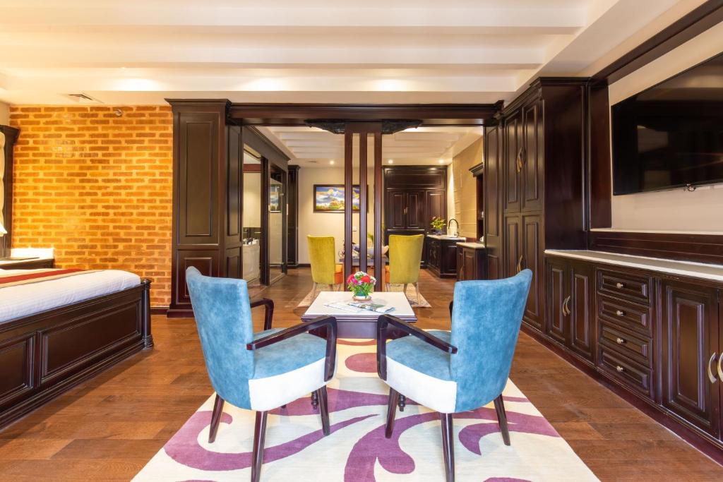 Posezení v ubytování Hotel Pabera Heritage Boutique