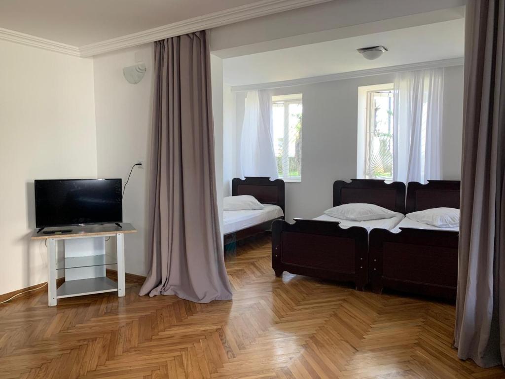 Postel nebo postele na pokoji v ubytování House 122