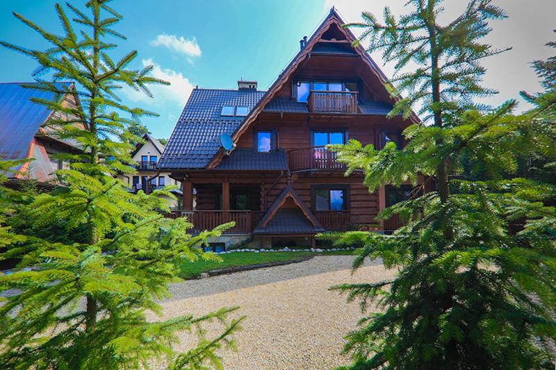 Budova, v ktorej sa ubytovanie bed & breakfast nachádza