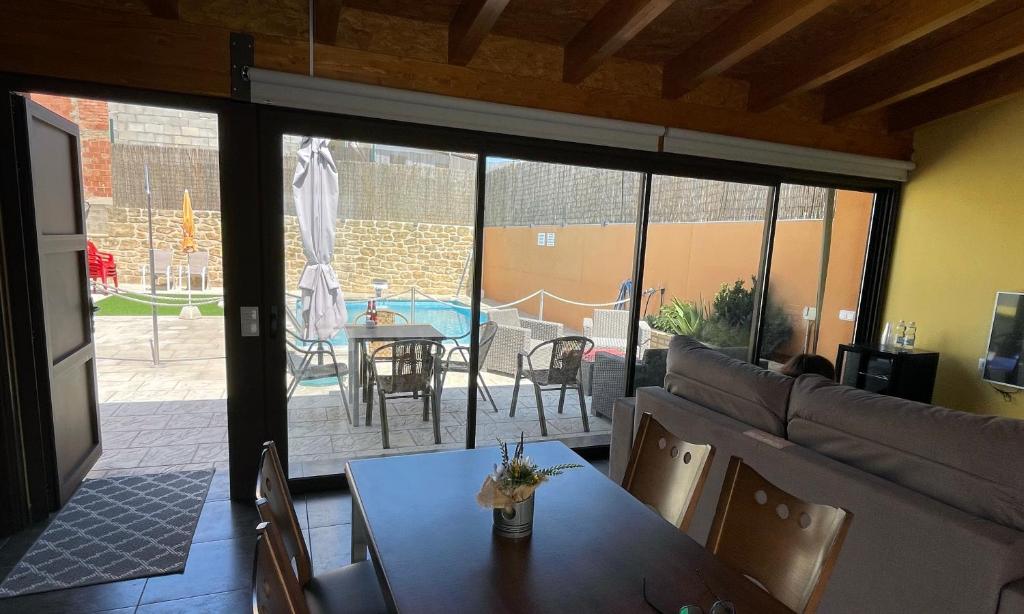 Apartamentos de turismo rural Las Eras - Studio Mit Poolblick