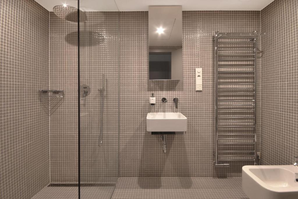 Koupelna v ubytování Prezident Luxury Spa & Wellness Hotel