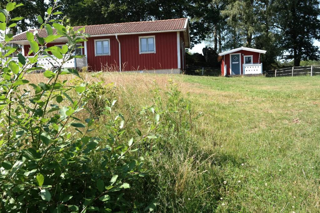 Zahrada ubytování Joarsbo, Stuga 1, Sjölyckan