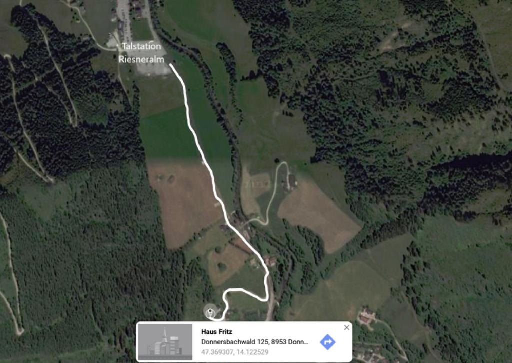 Příroda nedaleko apartmánu