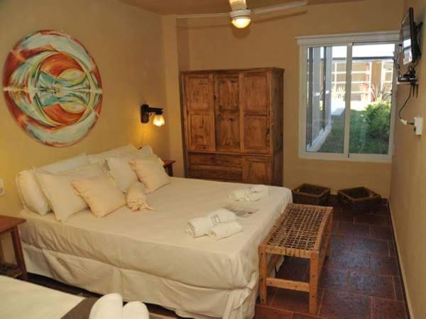 Katil atau katil-katil dalam bilik di Posada Bambys