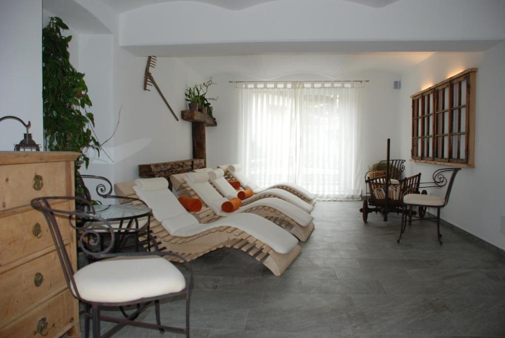 Posezení v ubytování Aparthotel Pichler