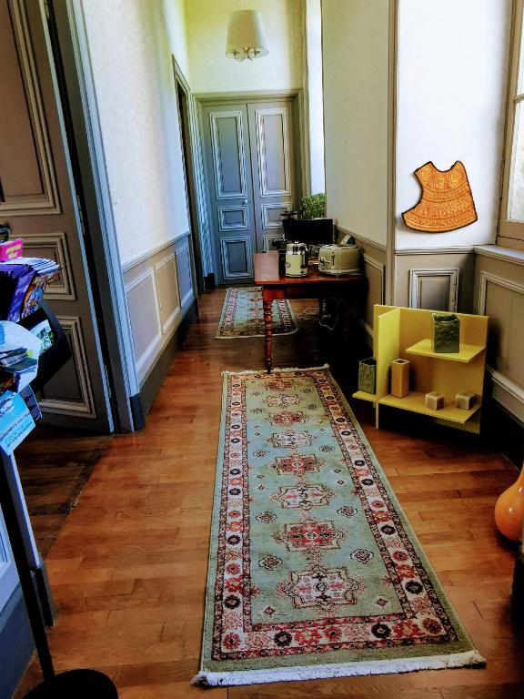 Posezení v ubytování Les chambres d'hôtes du Manoir de Roz-Maria