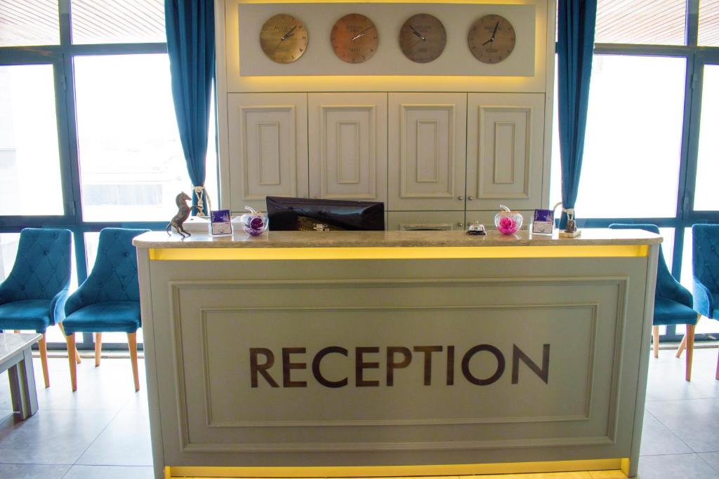 Vstupní hala nebo recepce v ubytování Mayer Hotel Istanbul