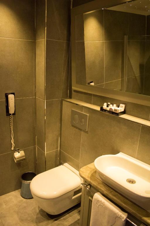 Koupelna v ubytování Mayer Hotel Istanbul