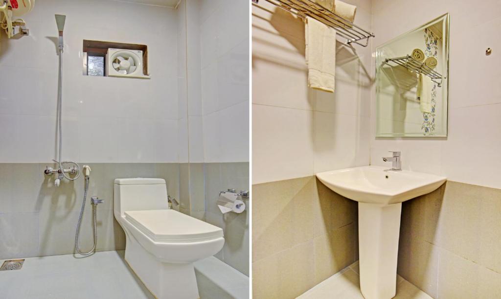 Koupelna v ubytování Itsy Hotels Igloo Residency Raja Seat