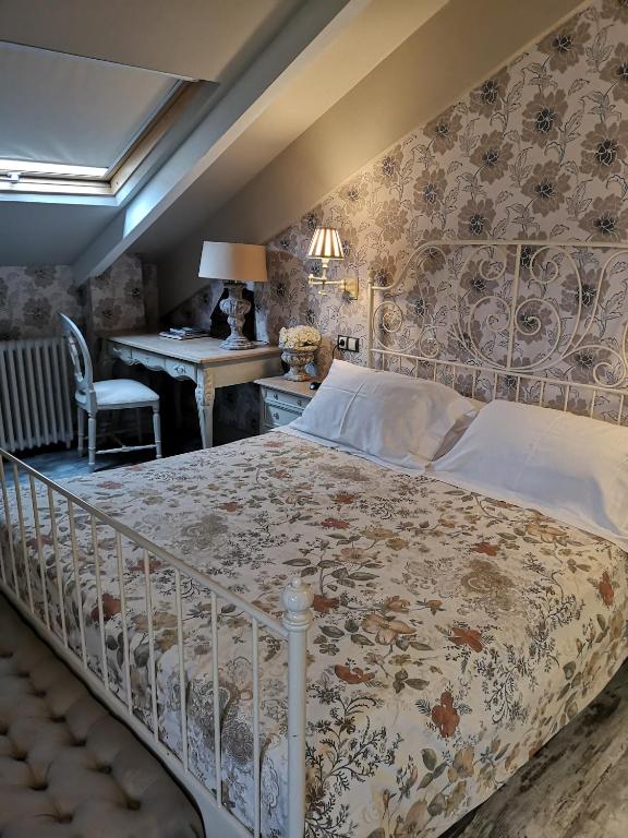 Postel nebo postele na pokoji v ubytování Casona Naviega