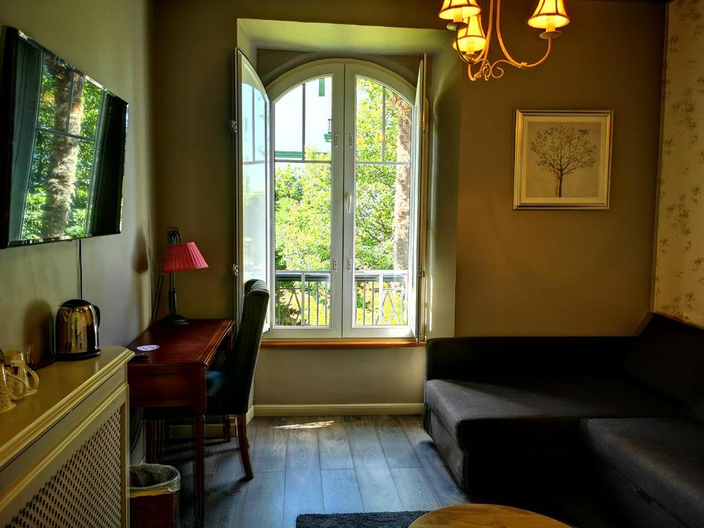 Posezení v ubytování Casona Naviega
