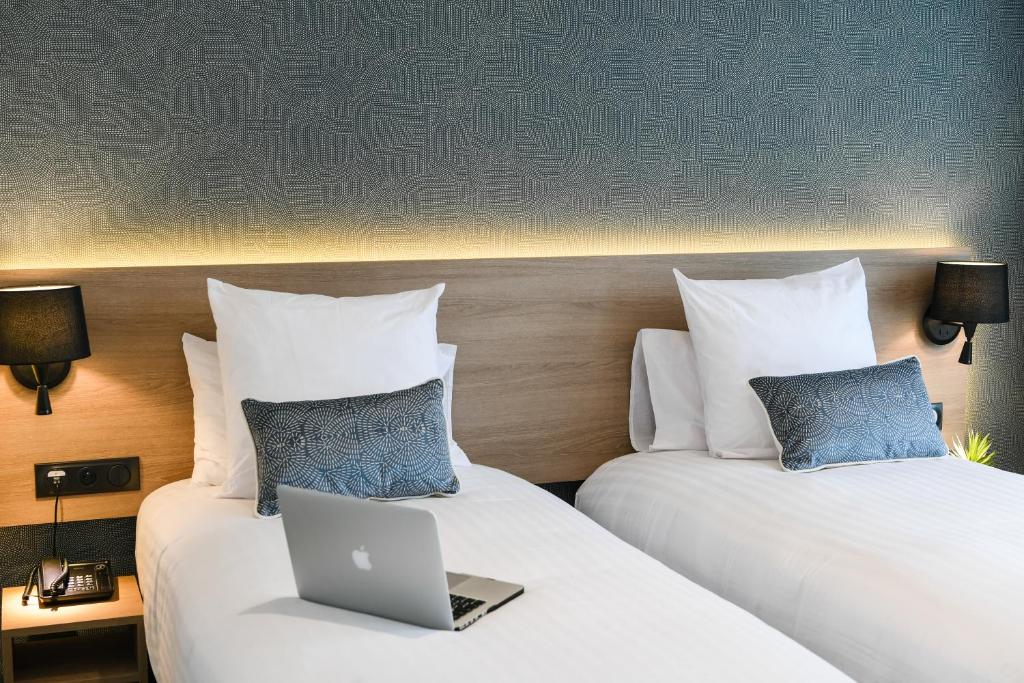 Best Western Plus Le Havre Centre Gare - Chambre Lits Jumeaux De Luxe