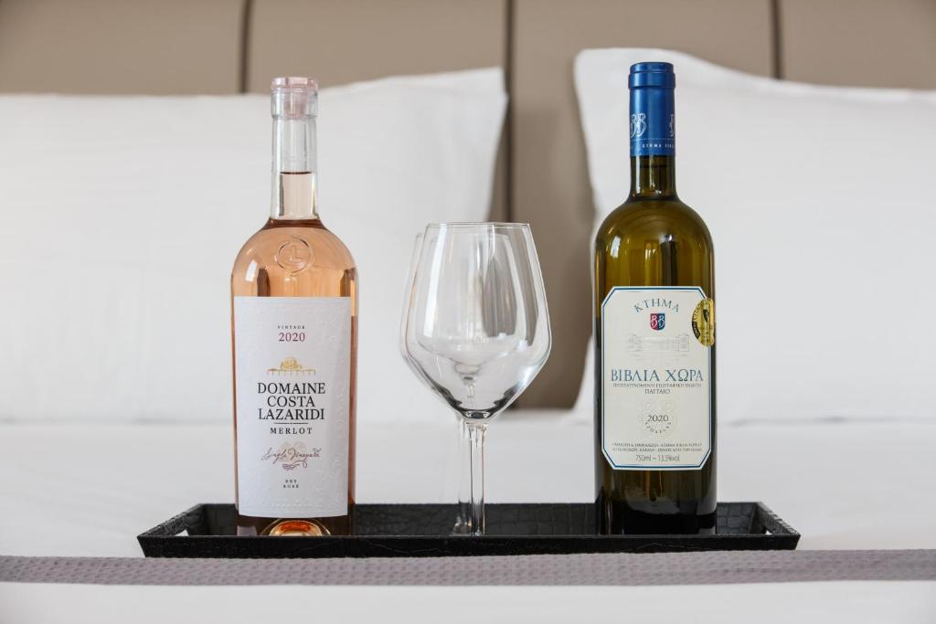 Nápoje v ubytovaní Théa boutique villas sivota II