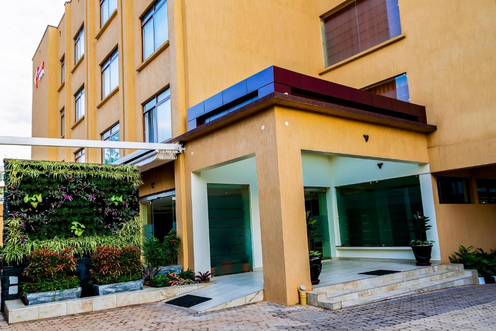 Budova, kde se hotel nachází