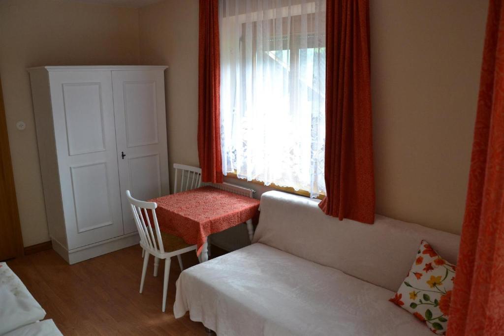 Postel nebo postele na pokoji v ubytování Haus Mühlenheim