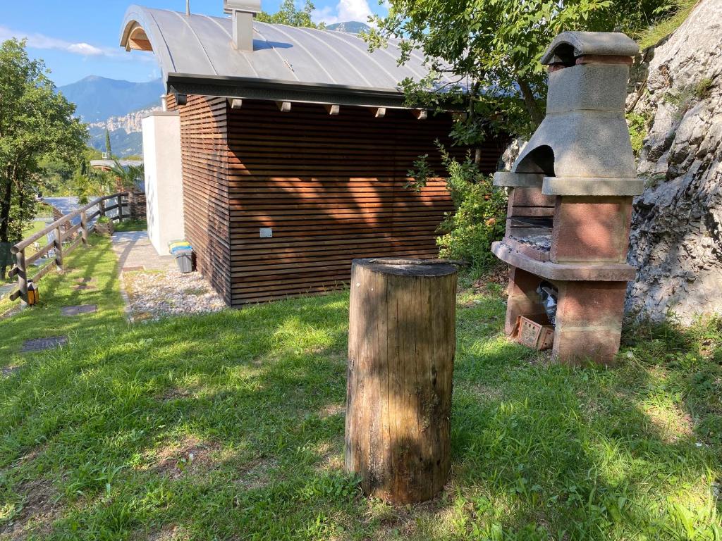 Zahrada ubytování Resort Drena