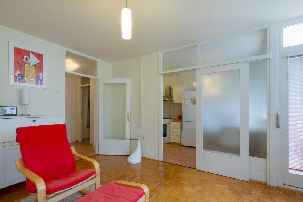 Kuchyňa alebo kuchynka v ubytovaní Atelier