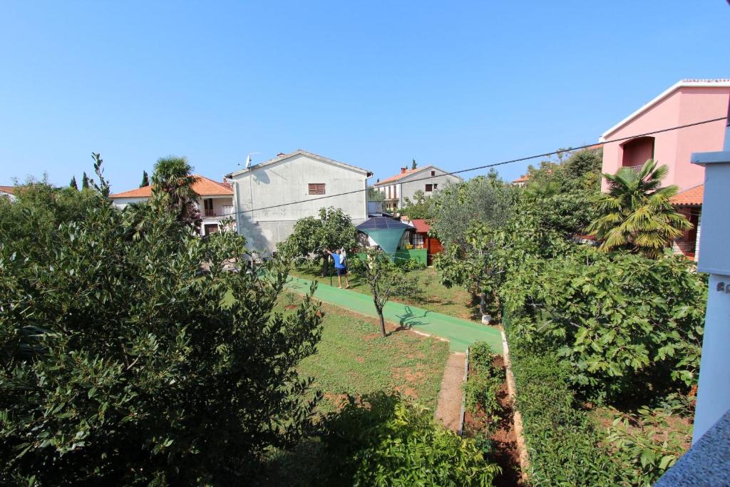 Zahrada ubytování Apartments Goga