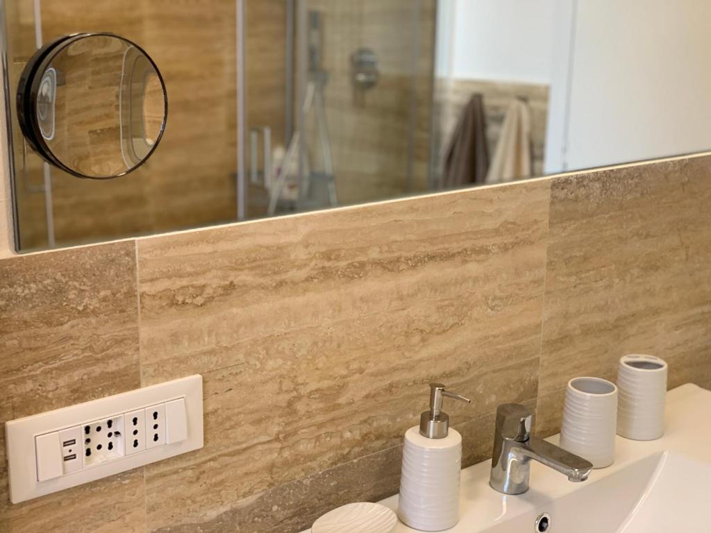 Koupelna v ubytování SMartspot Rosia