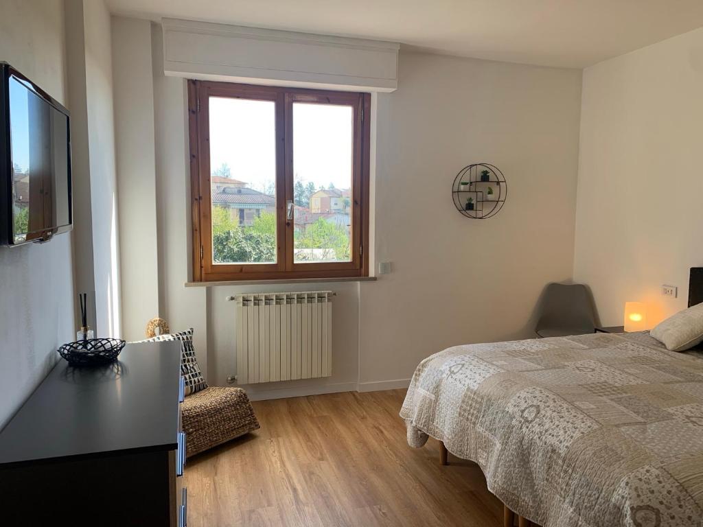 Postel nebo postele na pokoji v ubytování SMartspot Rosia