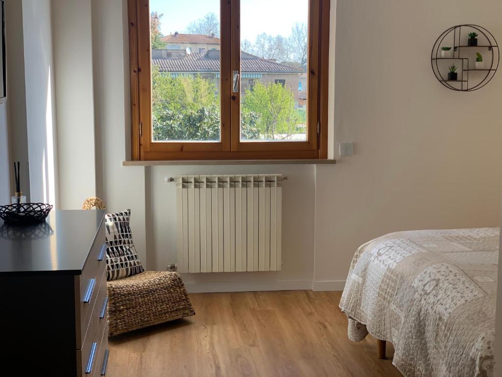 Postel nebo postele na pokoji v ubytování SMartspot Rosia