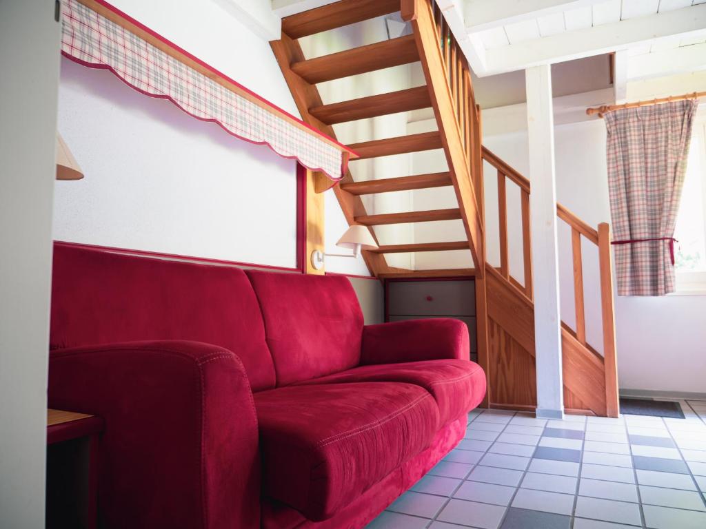 Posezení v ubytování Les Loges de l'Ecomusée D'Alsace