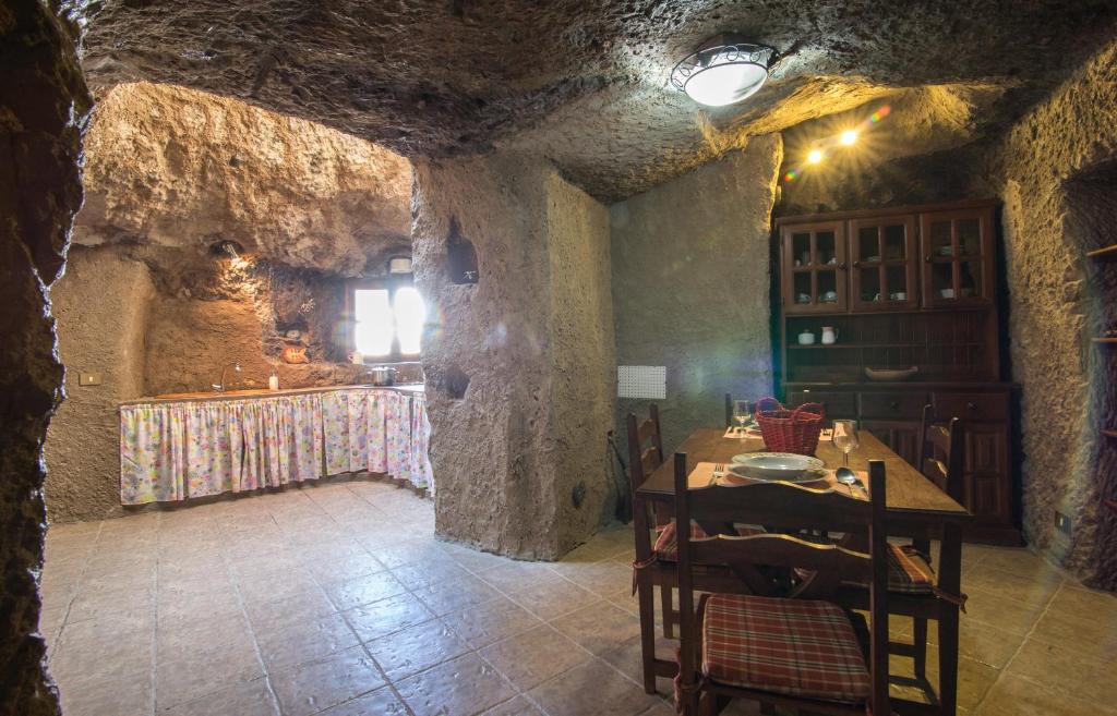 Posezení v ubytování Casa Cueva Las Margaritas