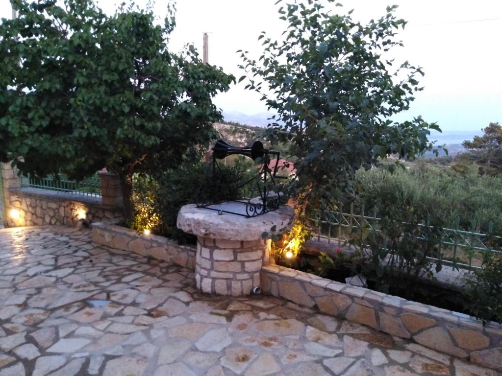 A garden outside Villa REGINA