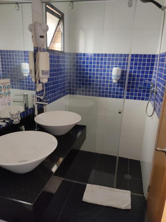 Koupelna v ubytování Hotel Dorado Ferial