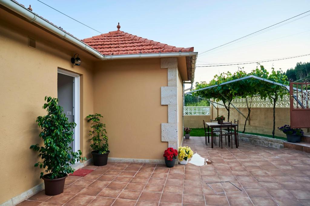 Vonkajšia záhrada v ubytovaní Casa Costal