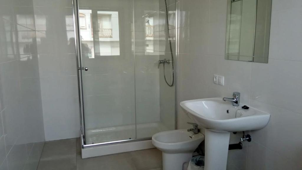 Kúpeľňa v ubytovaní La Villa Hostal