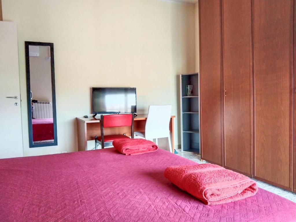 Postel nebo postele na pokoji v ubytování Casa Bignardi - Affitti Brevi Italia