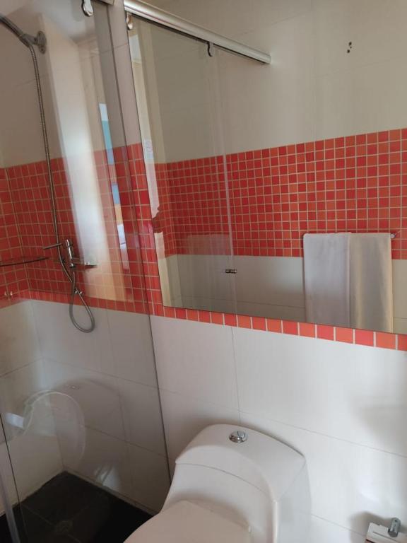 Koupelna v ubytování Hotel Dorado Ferial