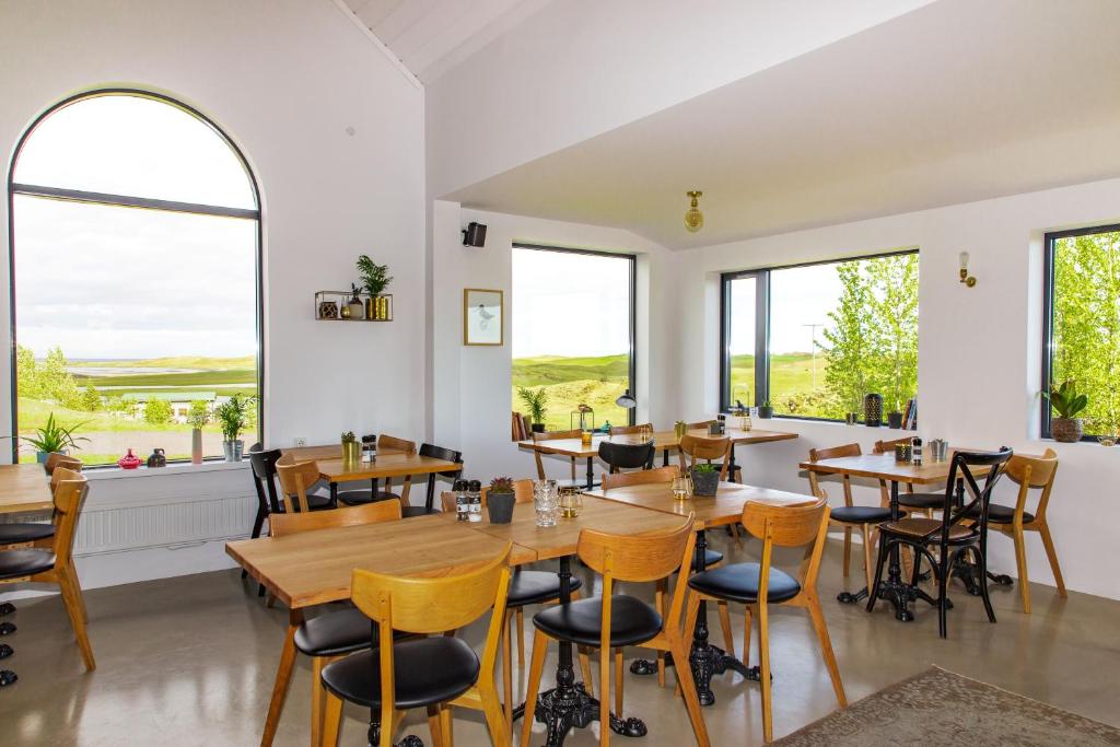 Restaurace v ubytování Magma Hotel